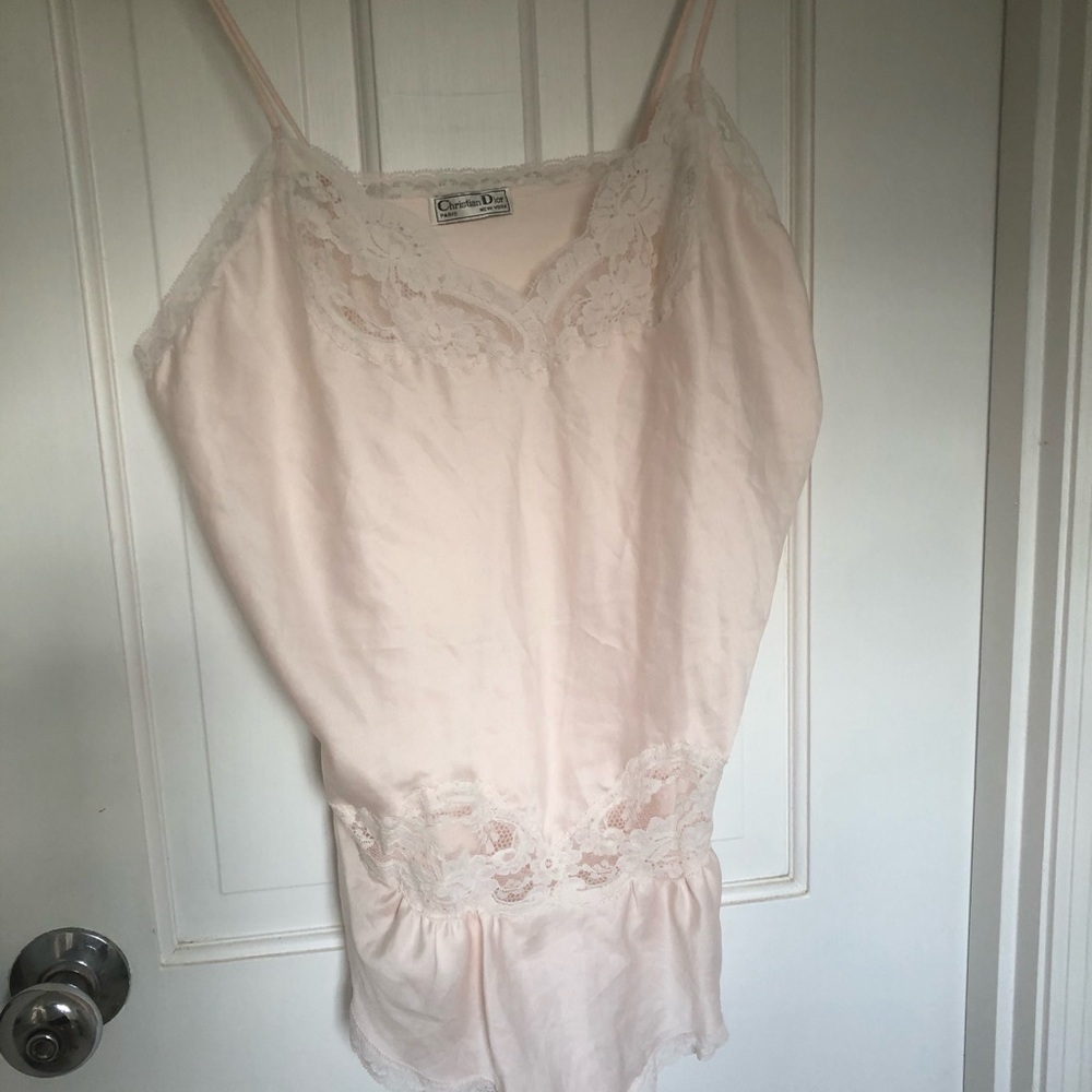 Dior Lace Lingerie Romper.